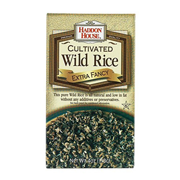 Haddon House Wild Rice - Extra Fancy - Case of 12 - 4 oz