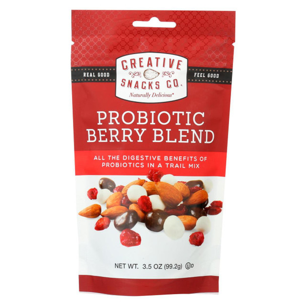Creative Snacks - Snack - Probiotic Berry Blend - Case of 6 - 3.5 oz