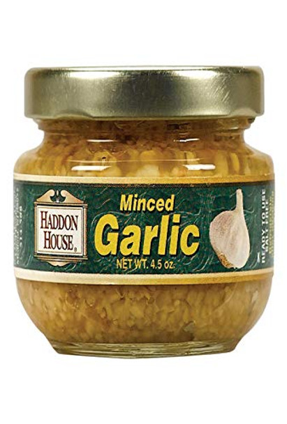 Haddon House Garlic - Minced - Case of 12 - 4.5 oz