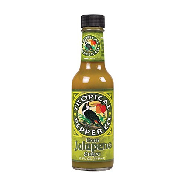 Tropical Pepper Sauce - Green Jalapeno - Case of 12 - 5 fl oz