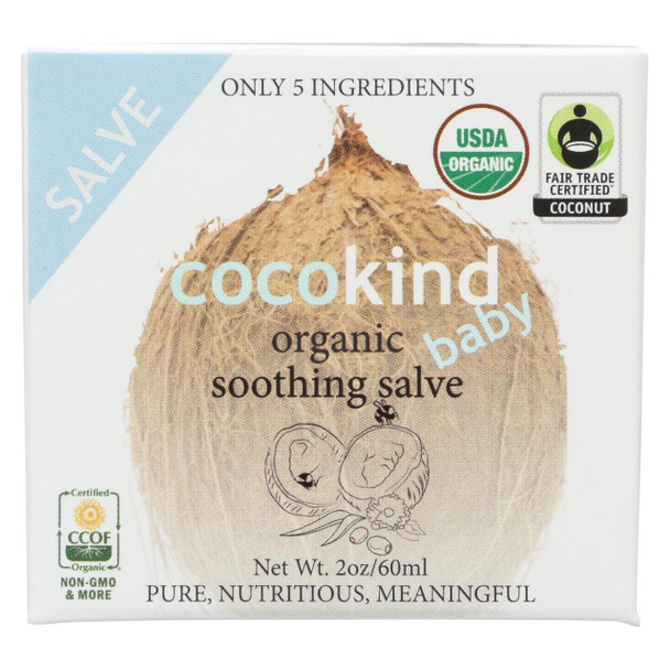 Cocokind Soothing Salve - Organic - Case of 1 - 60 ML