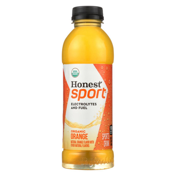 Honest Tea Drink - Organic - Orange - Sport - Case of 12 - 16.9 fl oz