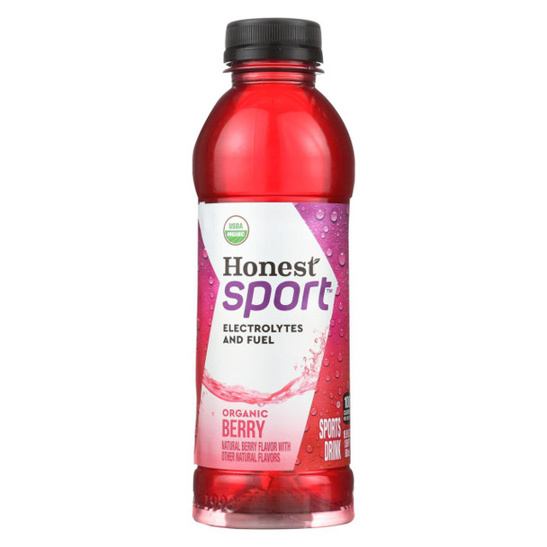 Honest Tea Drink - Organic - Berry - Sport - Case of 12 - 16.9 fl oz
