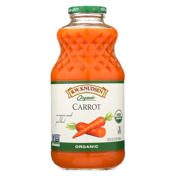 R.W. Knudsen Organic Juice - Carrot - Case of 12 - 32 fl oz