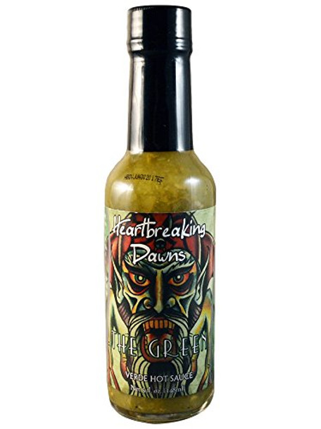 Heartbreaking Dawn Hot Sauce - Green Verde - Case of 12 - 5 oz