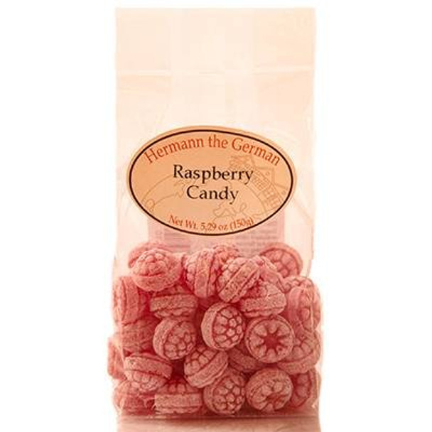 Hermann The German Candy - Raspberry - Case of 12 - 5.29 oz
