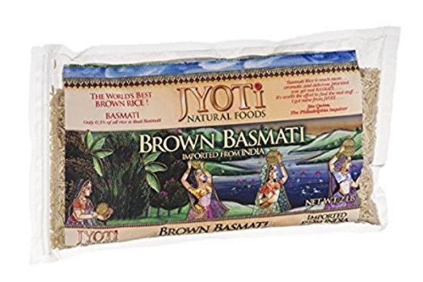 Jyoti Cuisine India Rice - Basmati - Brown - Case of 6 - 32 oz