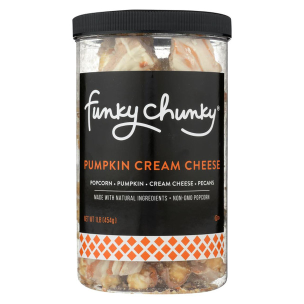Funky Chunky and Fix Mix Cream Cheese - Pumpkin - Case of 6 - 16 oz