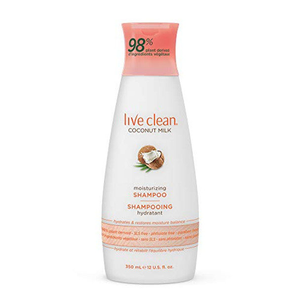 Live Clean Shampoo - Coconut Milk - 12 fl oz.