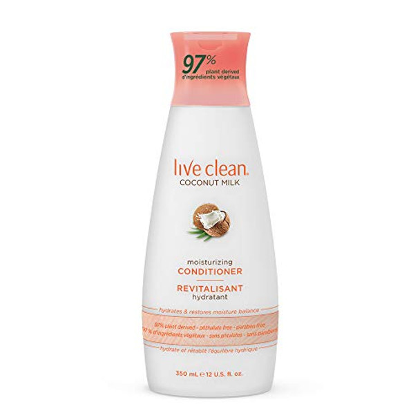 Live Clean Conditioner - Coocnut Milk -12 fl oz.