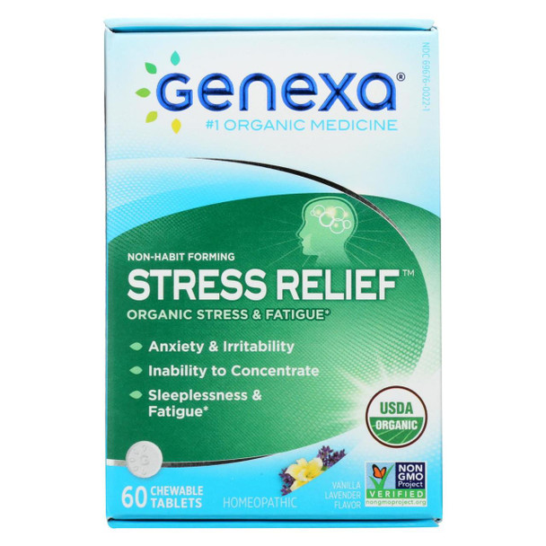 Genexa - Stress Relief Og2 - EA of 1-60 TAB