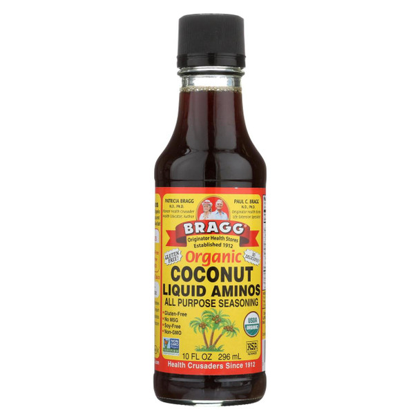 Bragg - Liquid Aminos - Organic - Coconut - Case of 12 - 10 fl oz