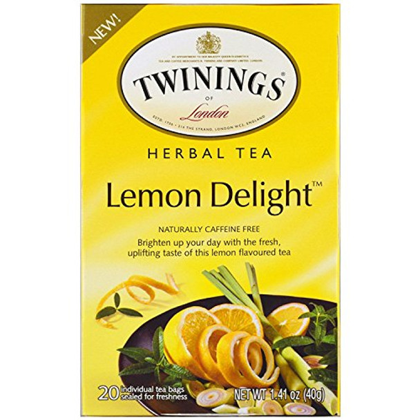 Twinings Tea Tea - Herbal - Lemon Delight - Case of 6 - 20 count