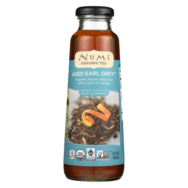 Numi Tea Tea - Organic - Aged Early Grey - Case of 12 - 12 fl oz