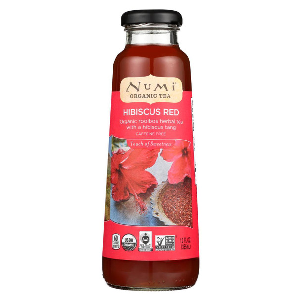 Numi Tea Tea - Organic - Hibiscus Red - Case of 12 - 12 fl oz