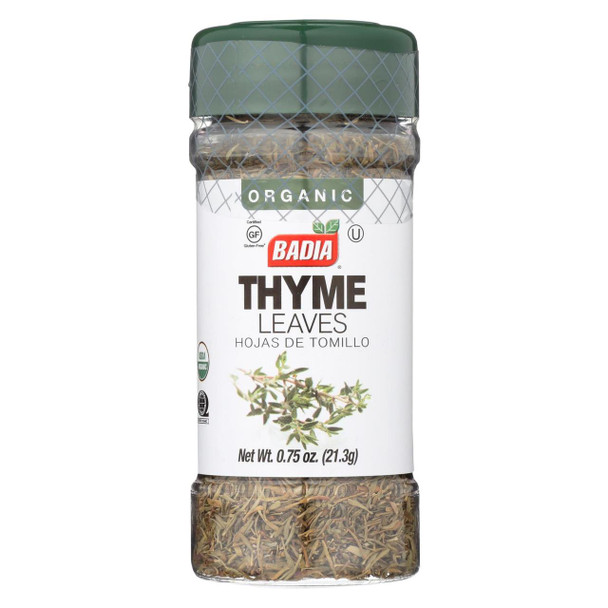 Badia Spices - Thyme Leaves - Case of 12-.75 oz.