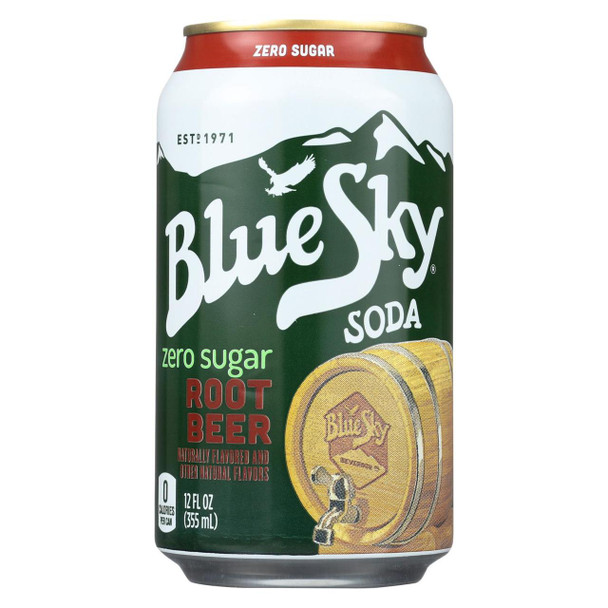 Blue Sky - Soda - Root Beer - Case of 4 - 6/12 fl oz