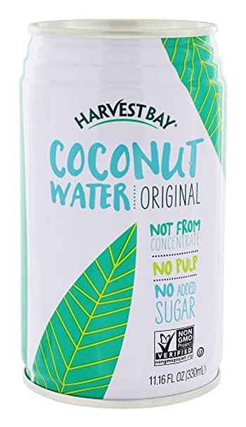 Harvest Bay Coconut Water - Canned - Case of 12 - 11.16 fl oz