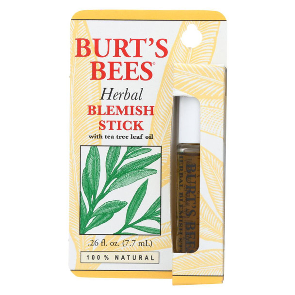 Burts Bees - Blemish Stick Herbal - .26 FZ