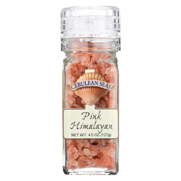 Cerulean Seas Grinder - Pink Himalayan Salt - Case of 6 - 4.5 oz.