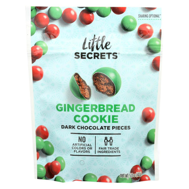 Little Secrets - Candies - Gingerbread Cookie - Case of 15 - 5 oz.