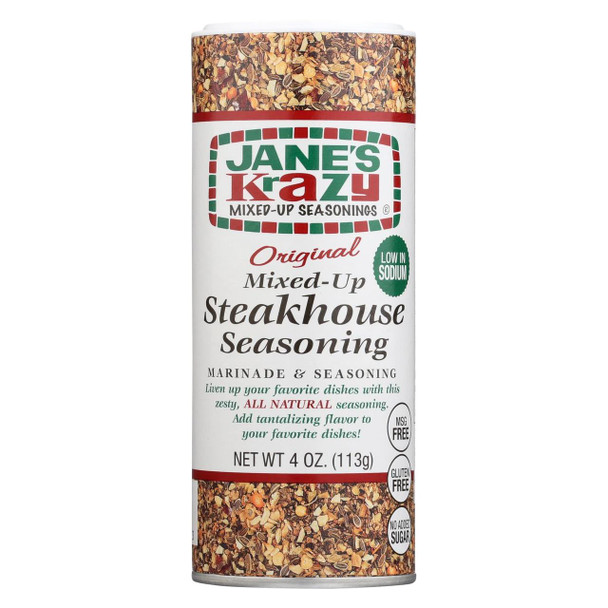 Jane's Krazy - Steakhouse Ssng - Case of 12 - 4 oz