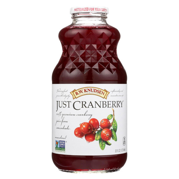 R.w. Knudsen - Juice Just Cranberry - CS of 6-32 FZ