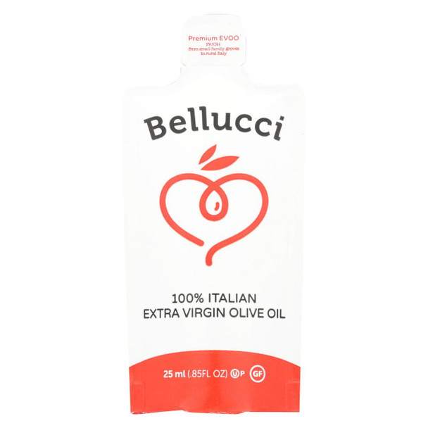 Bellucci Premium Olive Oil - 100% Italian Extra Virgin Olive Oil - Case of 250 - .85 fl oz.