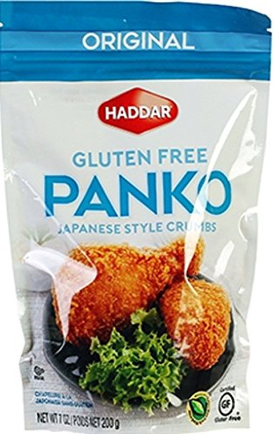 Haddar Panko Crumbs - Original - Gluten Free - Case of 12 - 7 oz