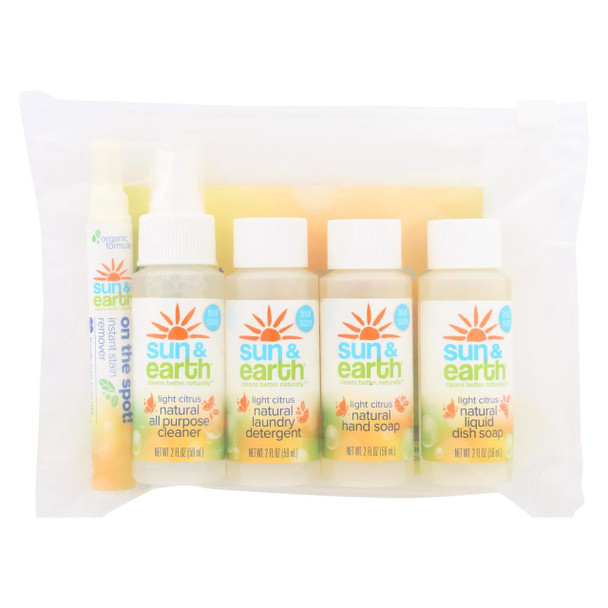 Sun and Earth Travel Size Kit - Cleaning - Case of 6 - 2 fl oz