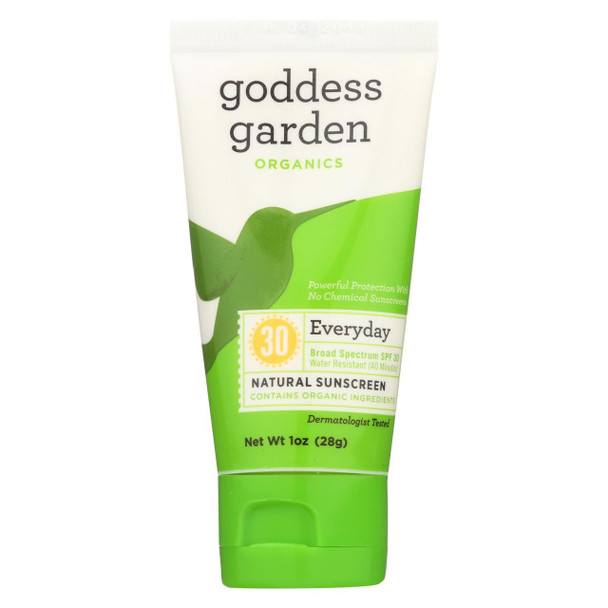 Goddess Garden Sunscreen - Everyday - Case of 12 - 1 fl oz.