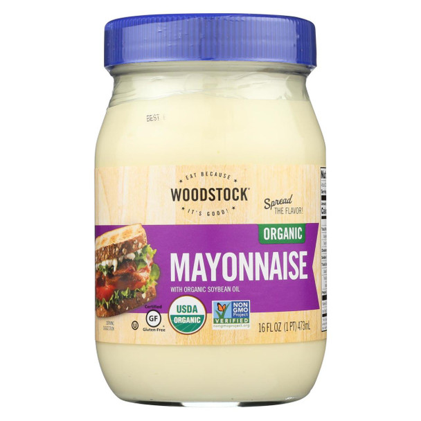 Woodstock Organic Mayonnaise - 1 Each 1 - 16 OZ