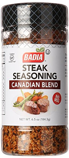 Badia Spices - Seasoning - Steak - Case of 6 - 6.5 oz.