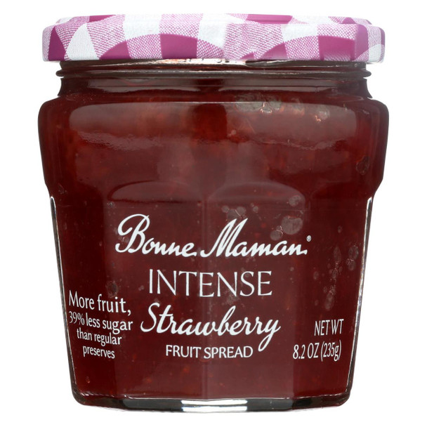 Bonne Maman - Fruit Spread - Strawberry Fruit Spread - Case of 6 - 8.2 oz.