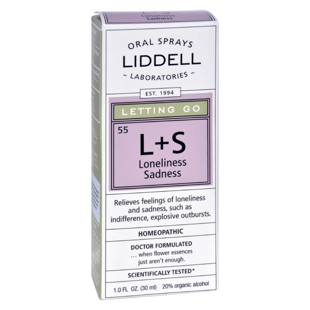 Liddell Homeopathic Letting Go for Loneliness and Sadness - 1 fl oz