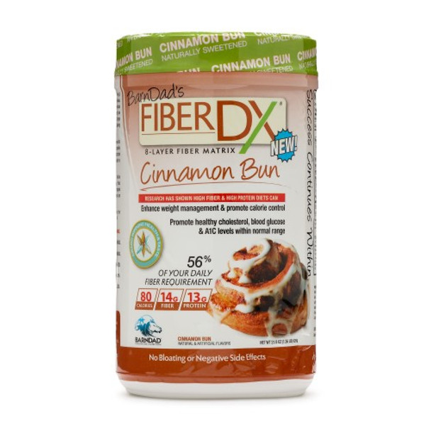 Barndad Nutrition - Fiber Dx - Cinnamon Bun - 1.36 lb.