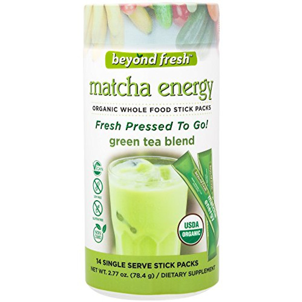 Beyond Fresh - Fresh Pressed to Go - Matcha Energy - 
Green Tea Blend - 14 Count