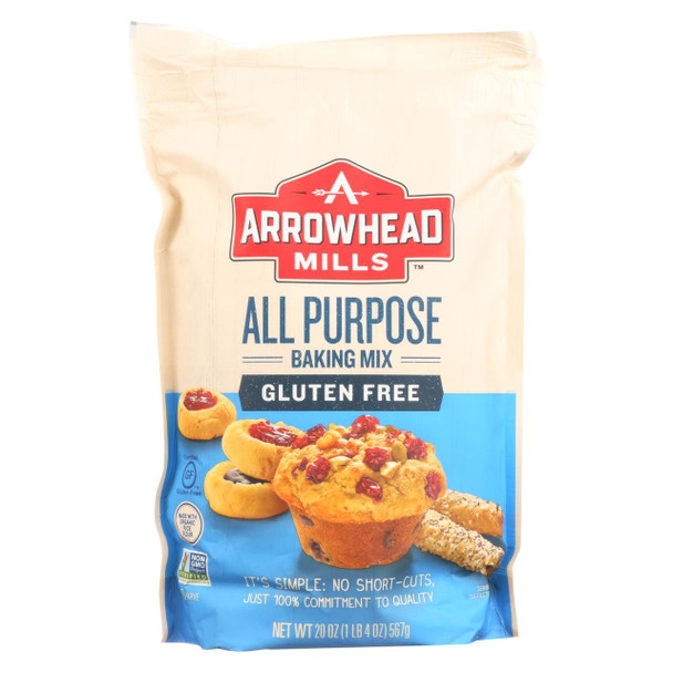 Arrowhead Mills - All Purpose Baking Mix - Gluten Free - Case of 6 - 20 oz.