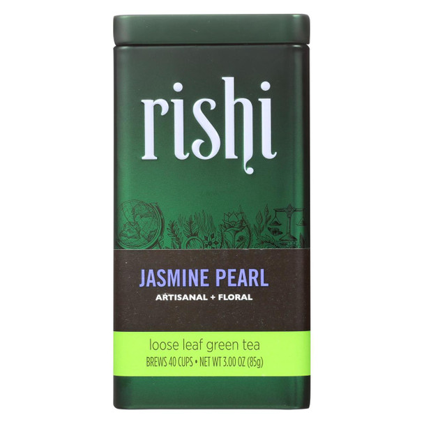 Rishi - Tea - Jasmine Pearl - Case of 6 - 3 oz.