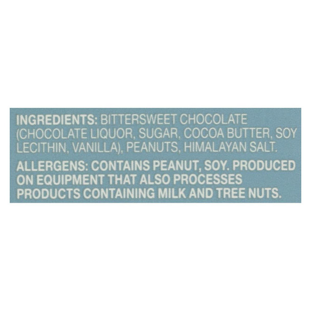 Endangered Species Chocolate Bar - Salted Peanuts and Dark Chocolate - Case of 12 - 3 oz.