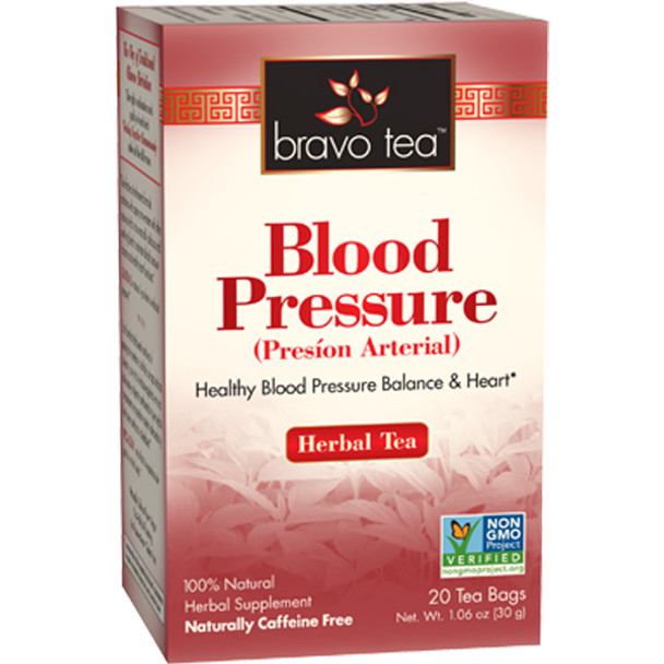Bravo Teas and Herbs - Tea - Blood Pressure - 20 Bag