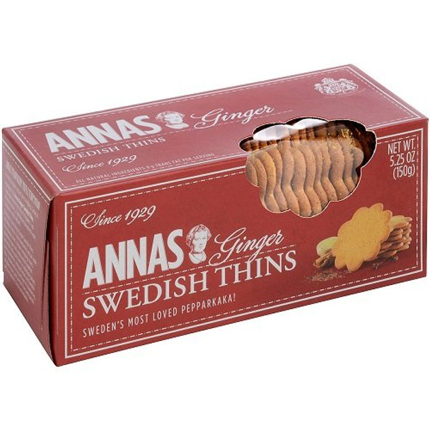 Annas - Display - Ginger Thins - Case of 48-CT