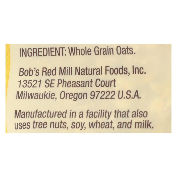 Bob's Red Mill - Quick Cooking Rolled Oats - Case of 4-16 oz.