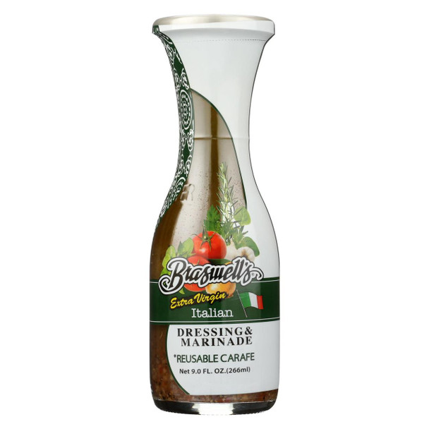 Braswell's - Dressing - Extra Virgin Italian Dressing and Marinade - Case of 6 - 9 fl oz.