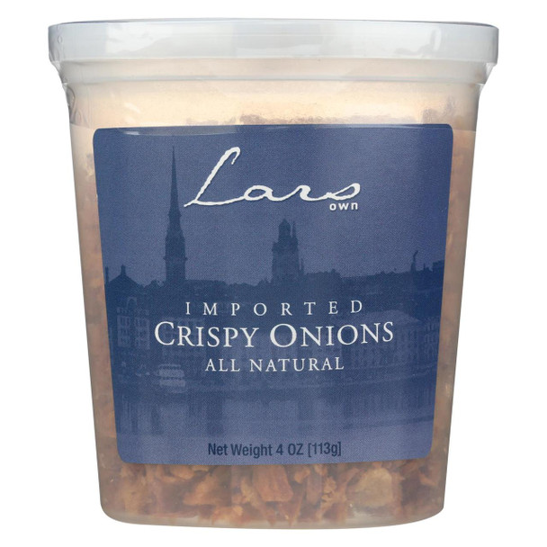 Lar's Own - Crispy Onions - Case of 12 - 4 oz.