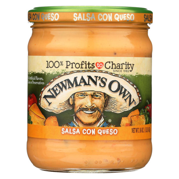 Newman's Own - Salsa Con Queso - Case of 12 - 16 oz.