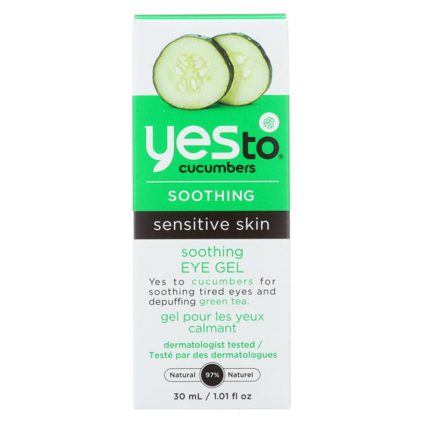 Yes To - Cucumbers - Soothing Eye Gel - Sensitive Skin - 1.01 fl oz.