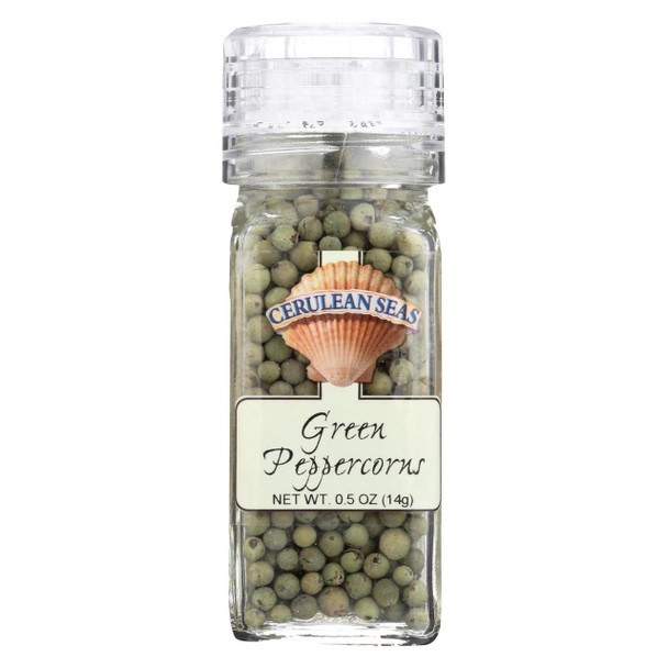 Cerulean Seas - Grinder - Green Peppercorns - Case of 6 - .5 oz.