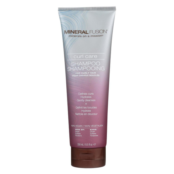 Mineral Fusion - Mineral Shampoo - Curl Care - 8.5 fl oz.