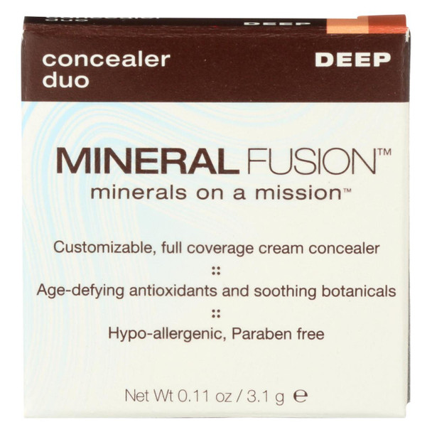 Mineral Fusion - Concealer Duo - Deep - 0.11 oz.